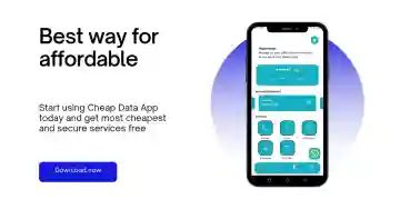 CheapData.ng Dashboard showing data bundles and services